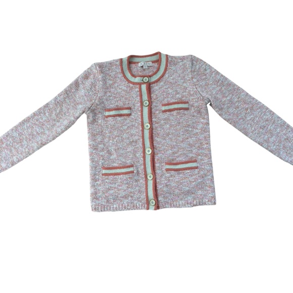 J. Crew Marled sweater lady jacket, XXS - Picture 4 of 7